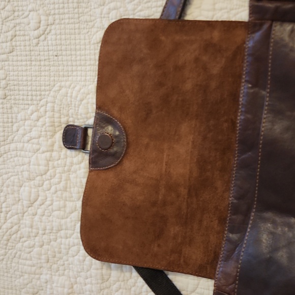 Jack Georges Brown leather cross body - Picture 4 of 4
